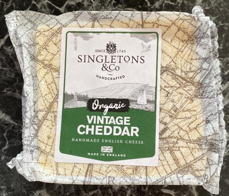 Fotografie - Organic Vintage Cheddar Singletons & Co