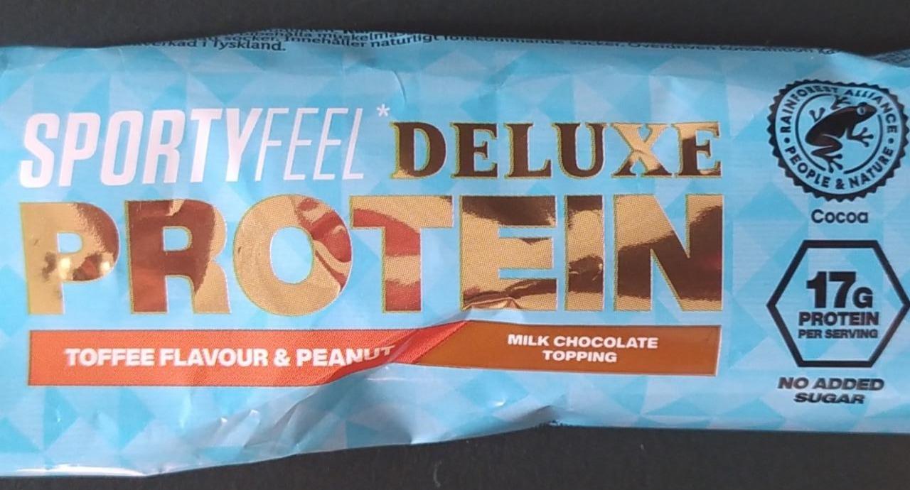 Fotografie - Deluxe ProteinToffee Flavour & Peanut Sportyfeel