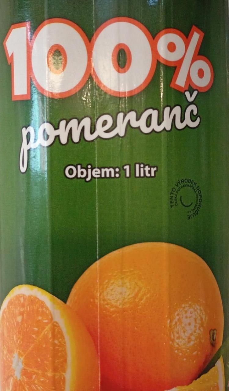 Fotografie - Džus 100% pomeranč Česká cena