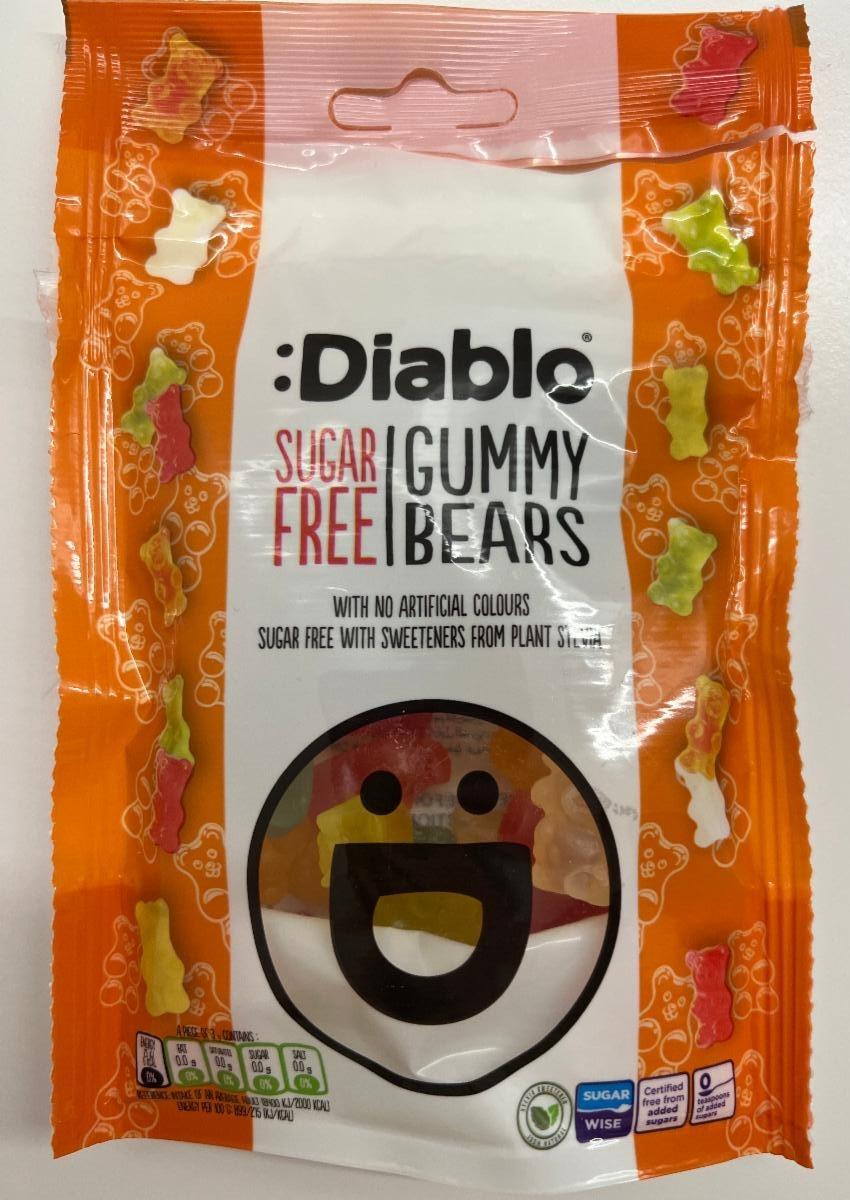 Fotografie - Sugar Free Gummy Bears Diablo