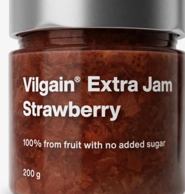 Fotografie - Extra Jam Strawberry bez přidaného cukru Vilgain