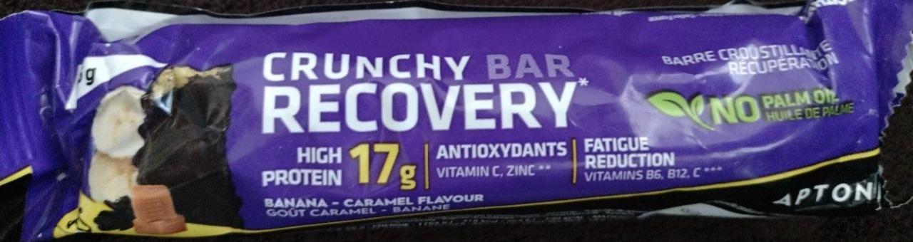 Fotografie - Crunchy Bar Recovery Banana - Caramel Flavour Aptonia