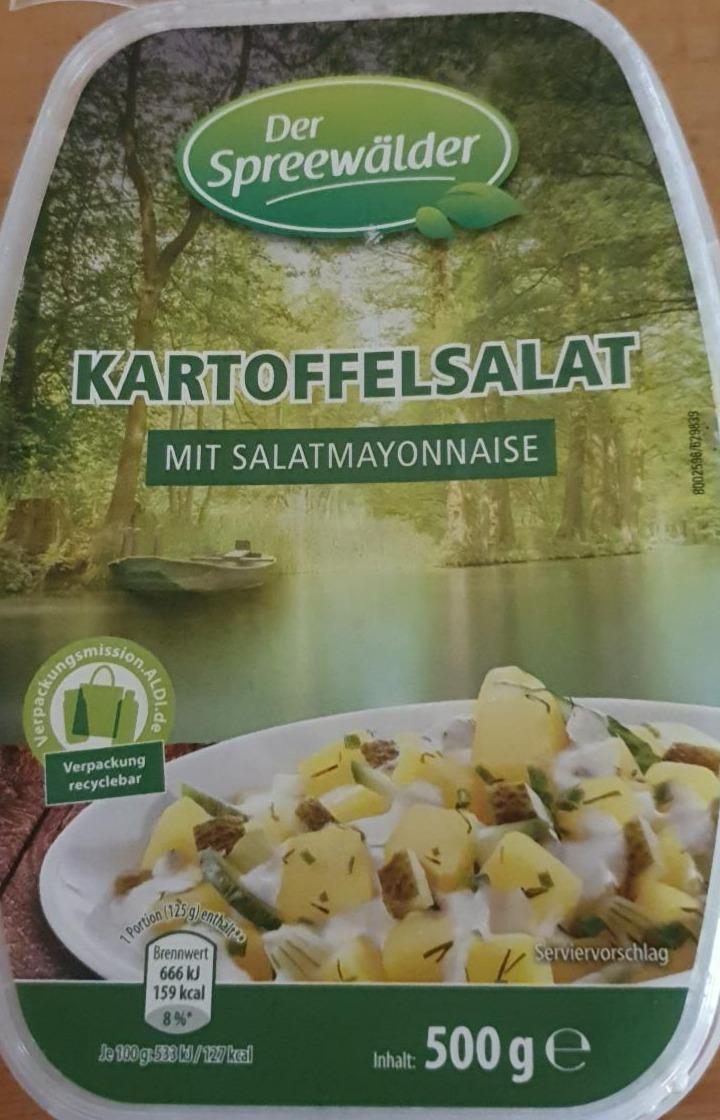 Fotografie - Kartoffelsalat mit Salatmayonnaise Der Spreewälder