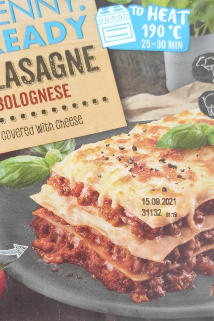 Fotografie - LASAGNE BOLOGNESE covered with cheese Penny ready