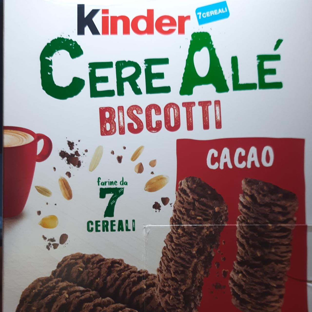 Fotografie - Kinder CereAlè biscuits Cocoa