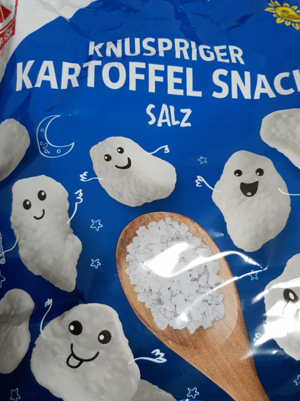 Fotografie - Knuspriger Kartoffel snack salz K-Classic