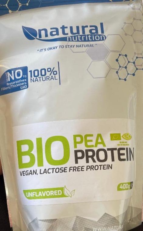 Fotografie - BIO pea protein natural Nutrition