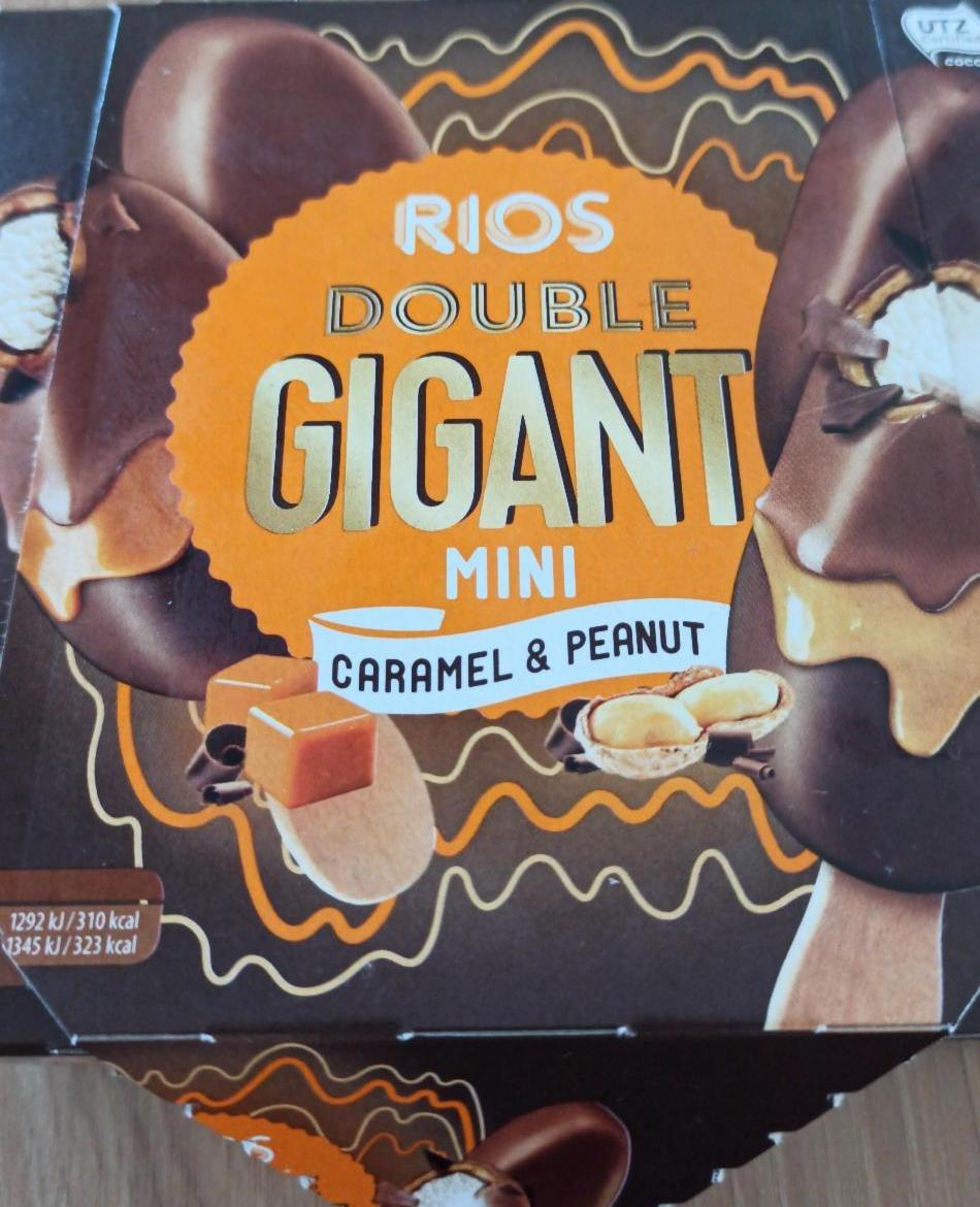 Fotografie - Rios Double gigant mini caramel and peanut