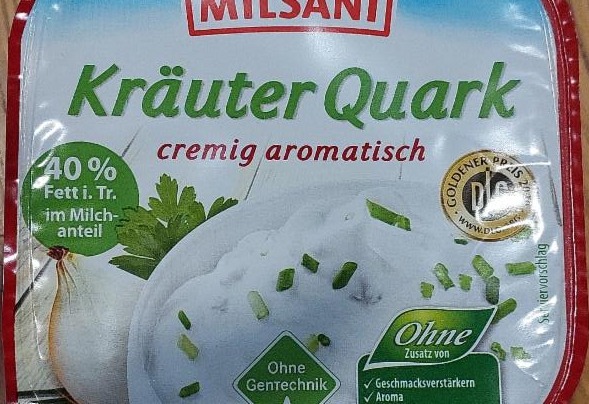 Fotografie - Kräuter Quark 40% Fett Milsani