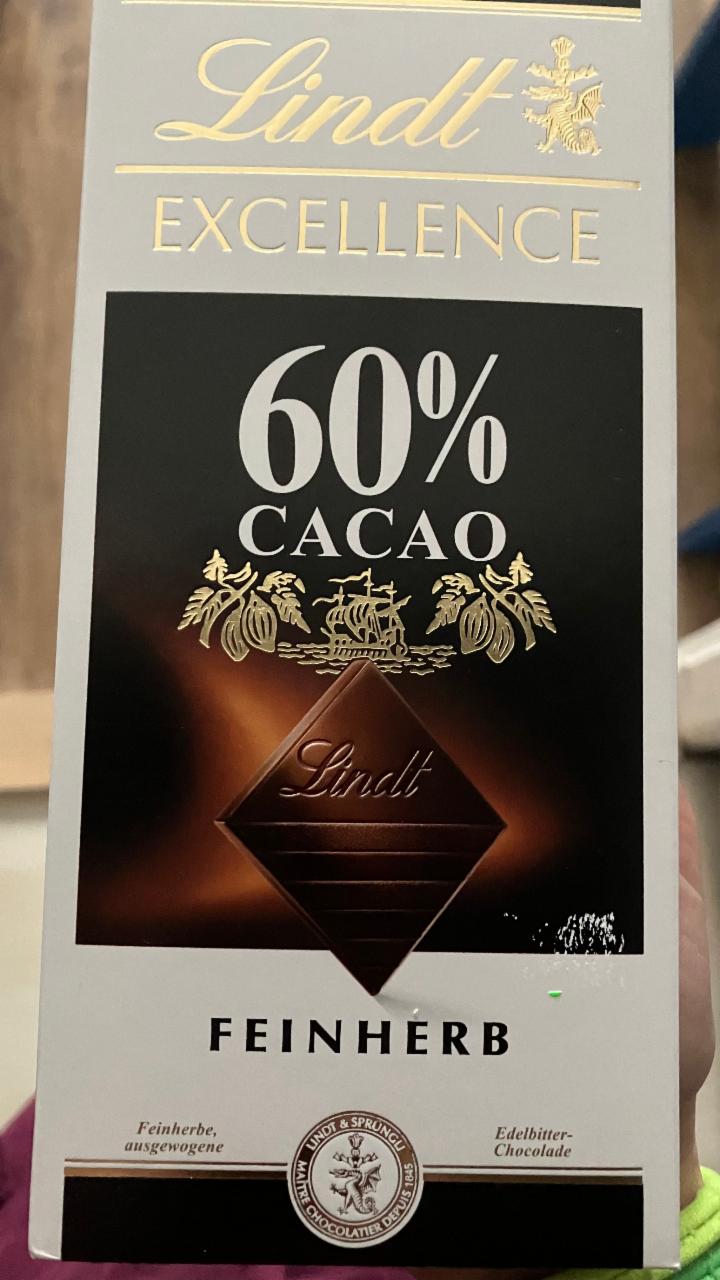Fotografie - Excellence 60% Cacao Feinherb Lindt