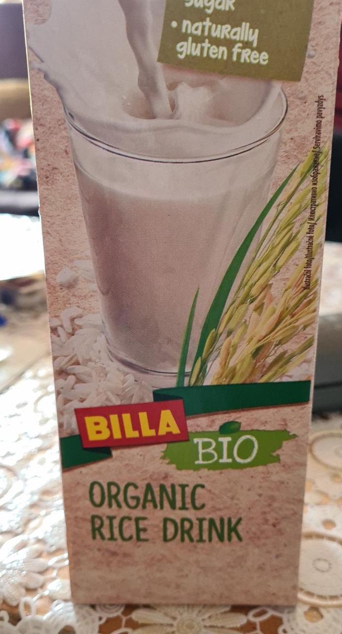Fotografie - Organic rice drink Billa Bio