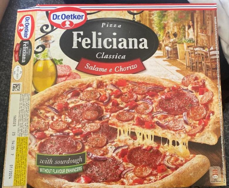 Fotografie - Pizza Feliciana Classica Salame e Chorizo Dr.Oetker