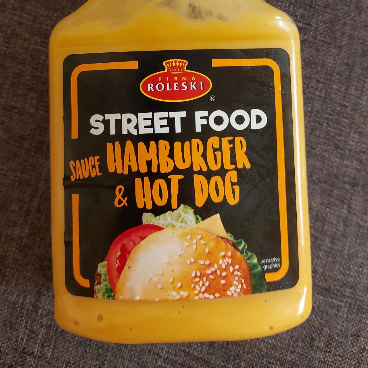 Fotografie - Street Food Sauce Hamburger & Hot Dog Firma Roleski