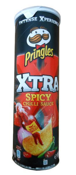 Fotografie - Pringles extra spicy chilli sauce