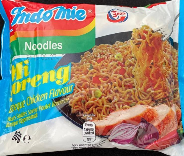 Fotografie - Noodles Mi Goreng barbeque chicken flavour IndoMie