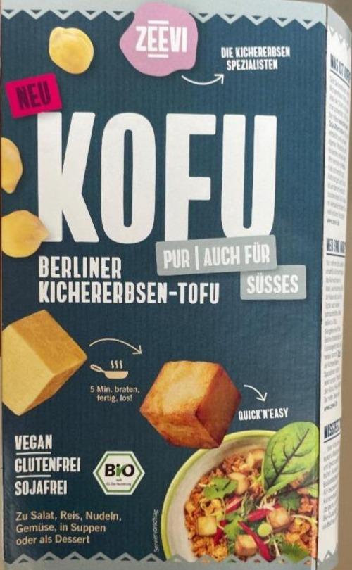 Fotografie - Kofu Berliner kicherebsen-tofu Pur Bio Zeevi