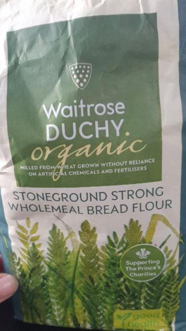Fotografie - DUCHY organic stoneground strong bread flour wholemeal Waitrose