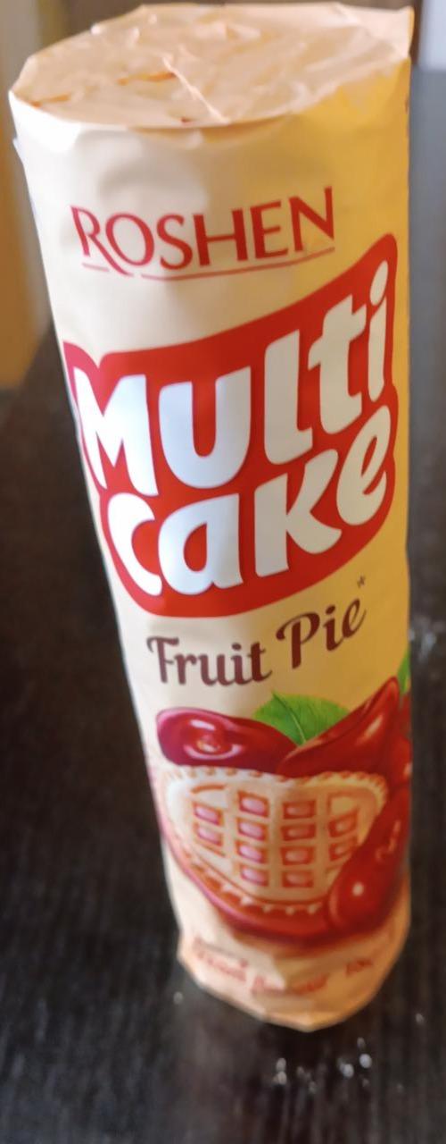 Fotografie - MultiCake Fruit Pie Cherry cream flavour Roshen