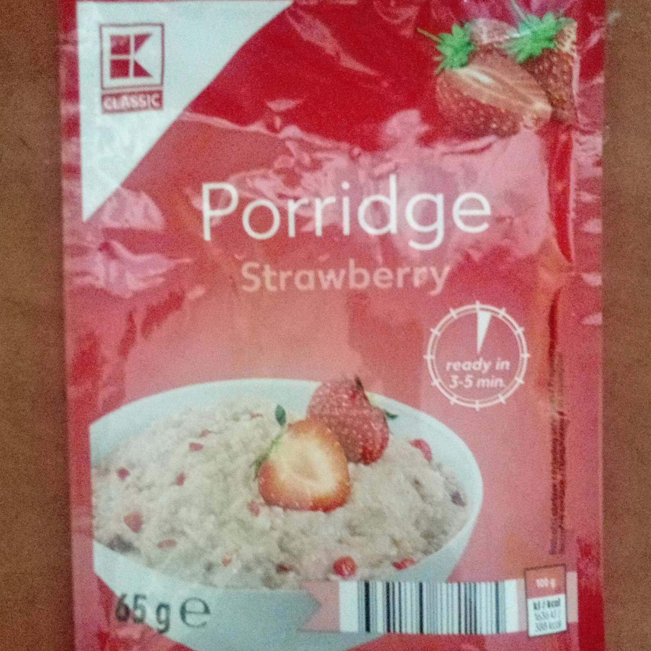 Fotografie - Porridge Strawberry K-Classic