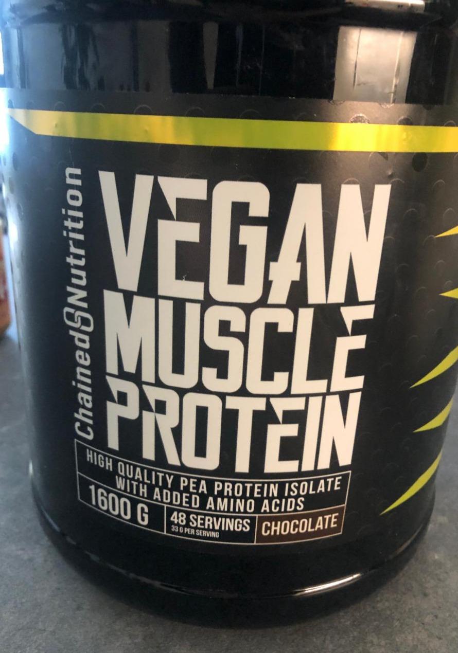 Fotografie - Vegan Muscle Protein Chocolate Chained Nutrition