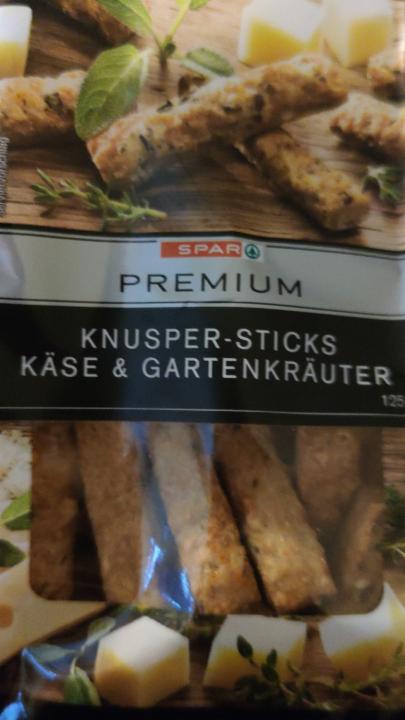 Fotografie - Knusper-Sticks Käse & Gartenkräuter Spar Premium