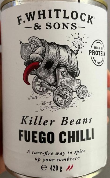 Fotografie - Killer beans fuego chilli F. Whitlock & Sons