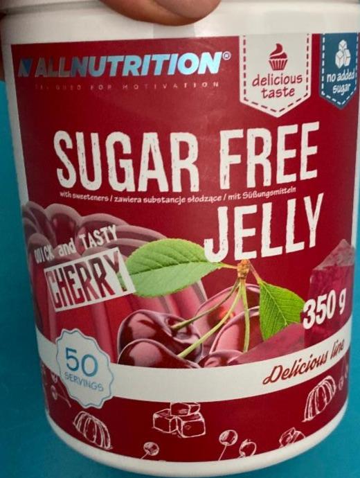 Fotografie - Sugar free Jelly cherry Allnutrition