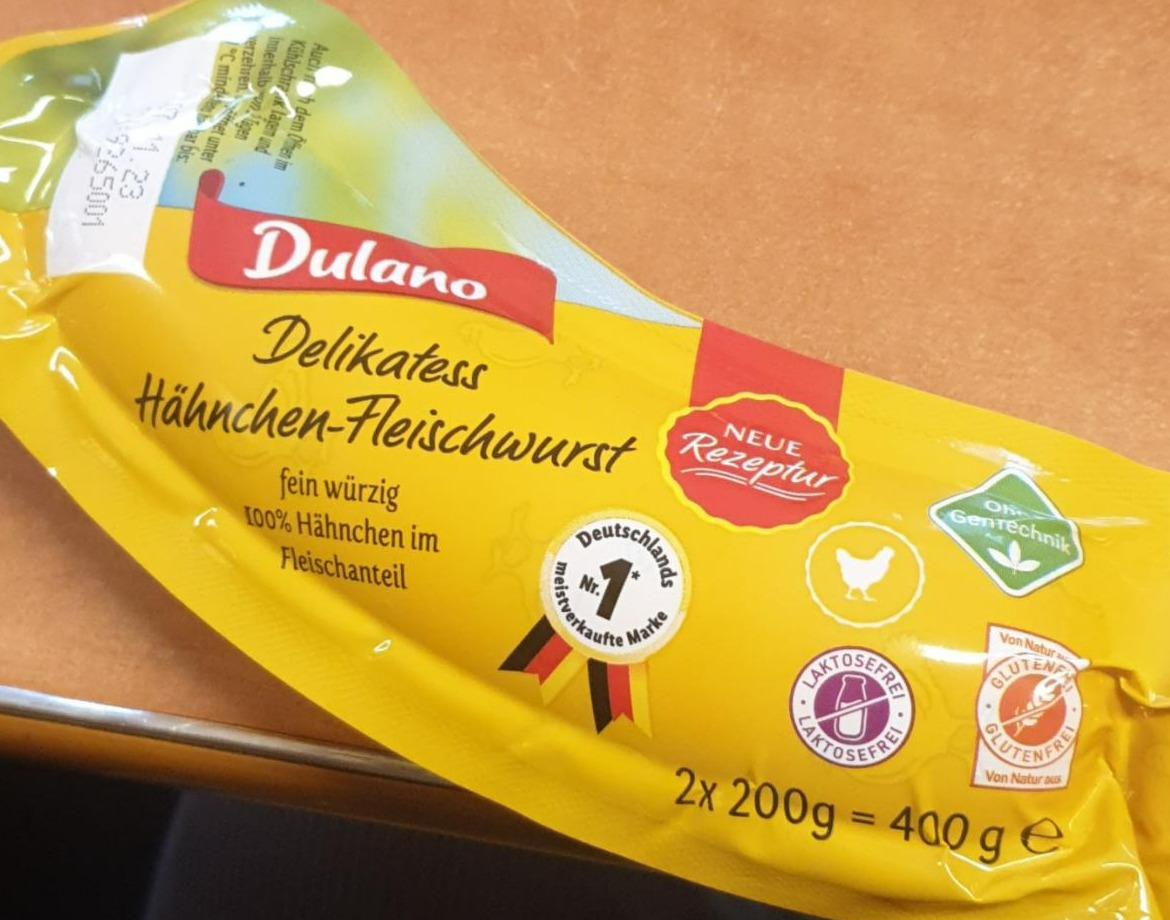 Fotografie - Delikatess Hähnchen-Fleischwurst Dulano