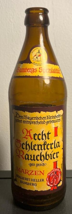 Fotografie - Aecht Schlenkerla Rauchbier Märzen Brauerei Heller