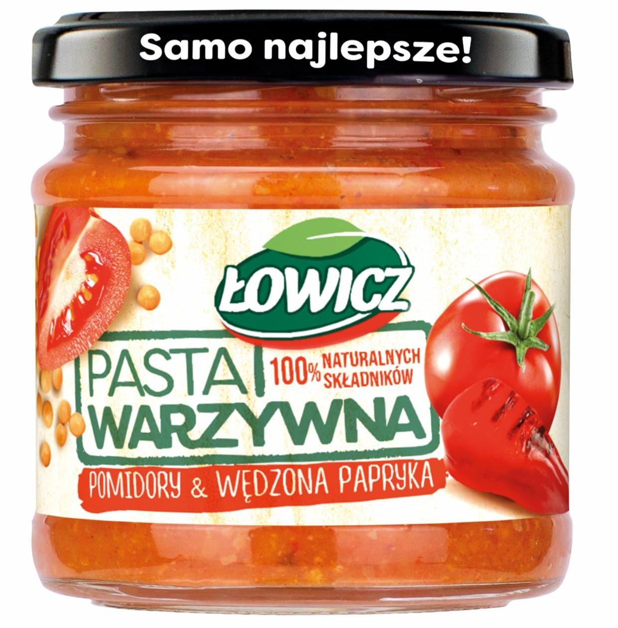 Fotografie - Pasta warzywna pomidory & wędzona papryka Łowicz