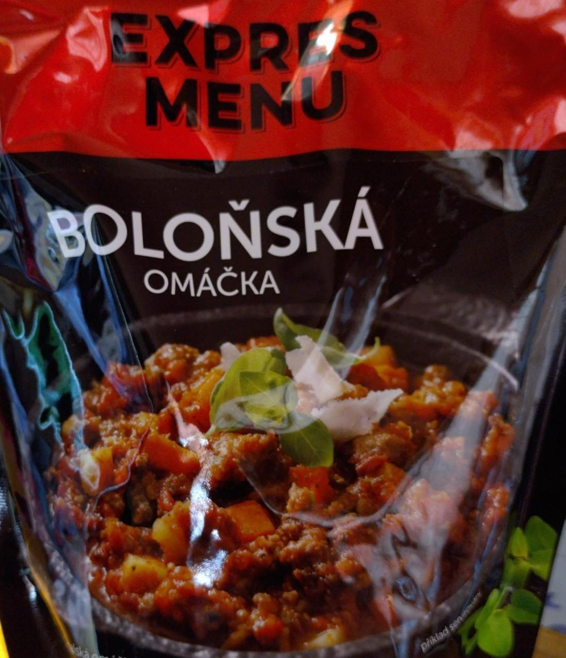 Fotografie - Boloňská omáčka Expres menu