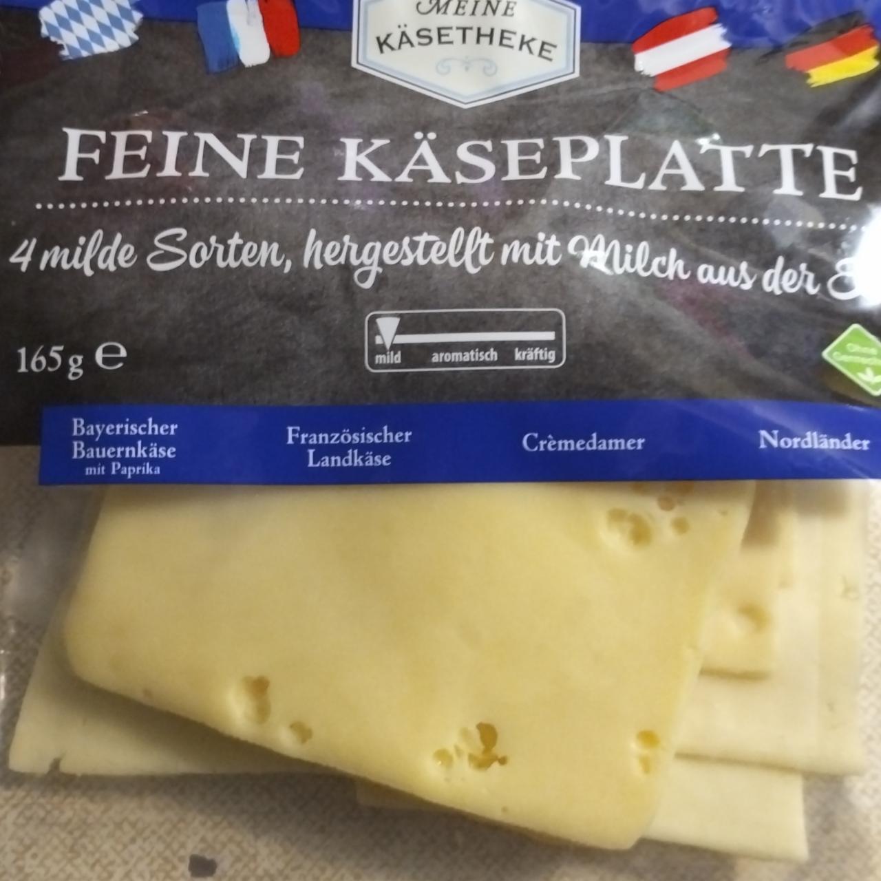 Fotografie - Feine Käseplatte 4 milden Sorten Meine Käsetheke