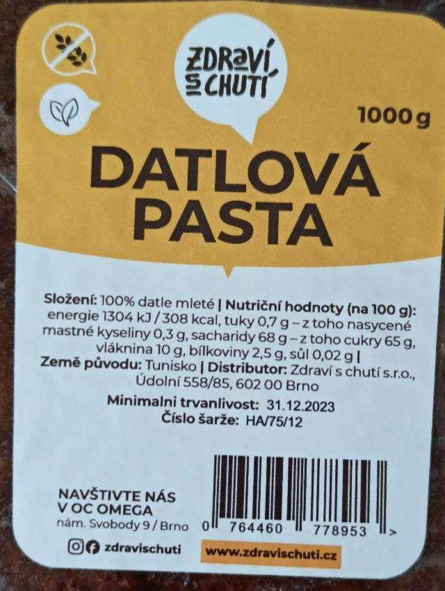 Fotografie - Datlová pasta Zdraví s chutí