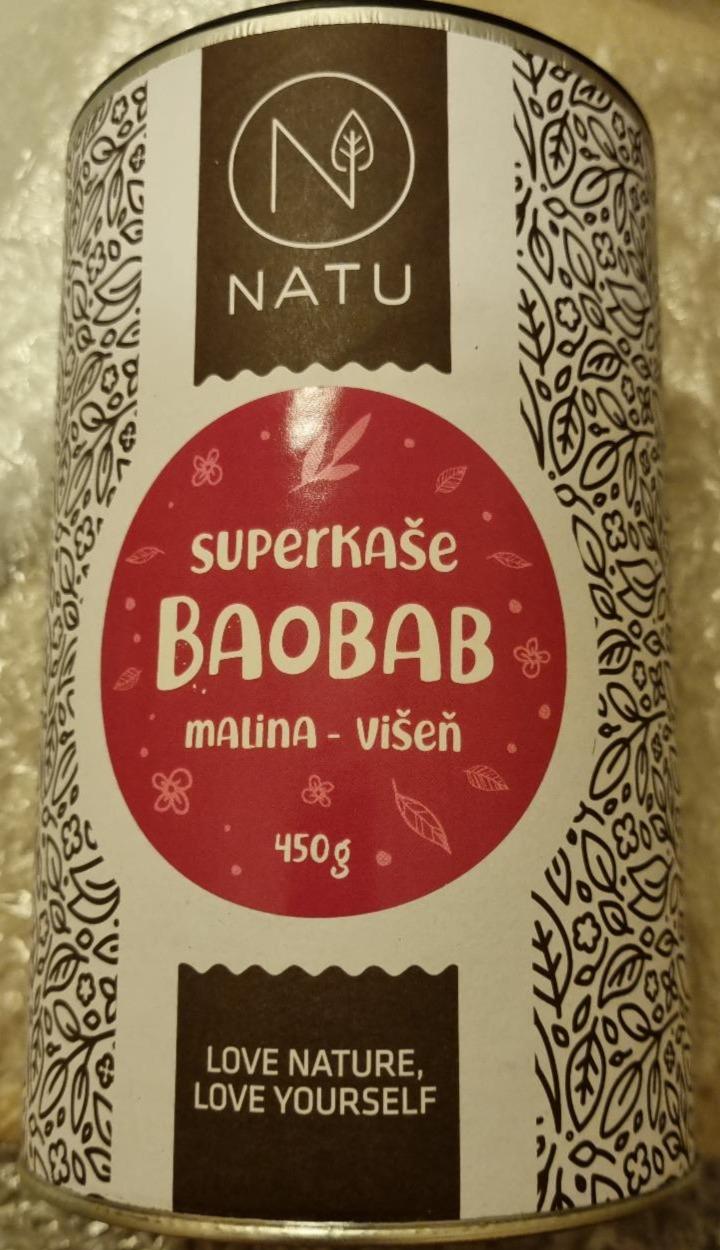 Fotografie - Superkaše Baobab malina-višeň Natu