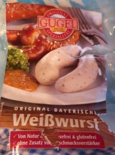 Fotografie - Original Bayerische Weißwurst Gugel