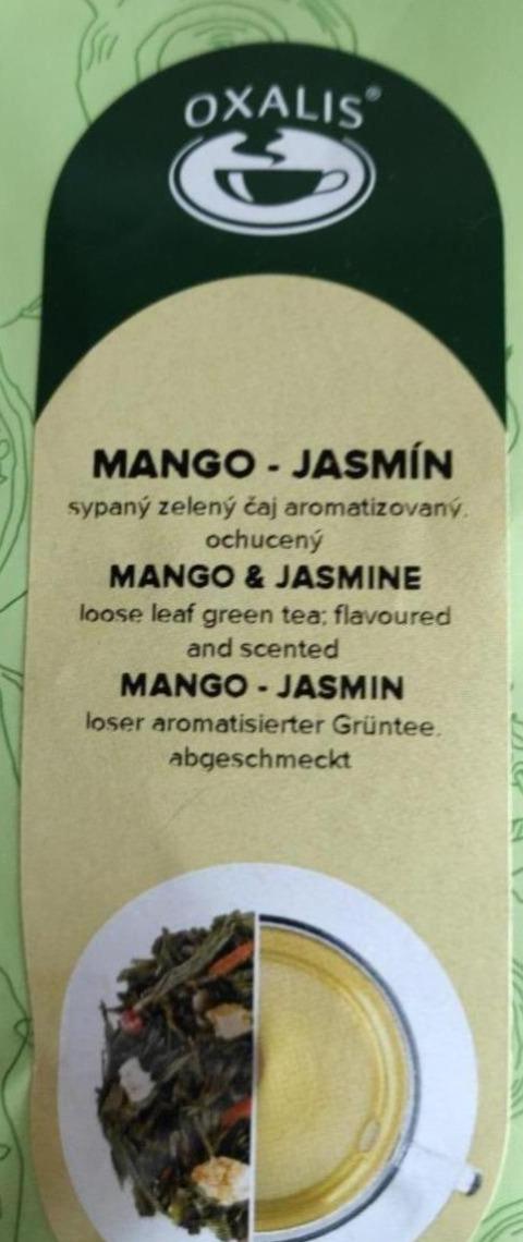Fotografie - Sypaný zelený čaj, Mango, jasmín, Oxalis