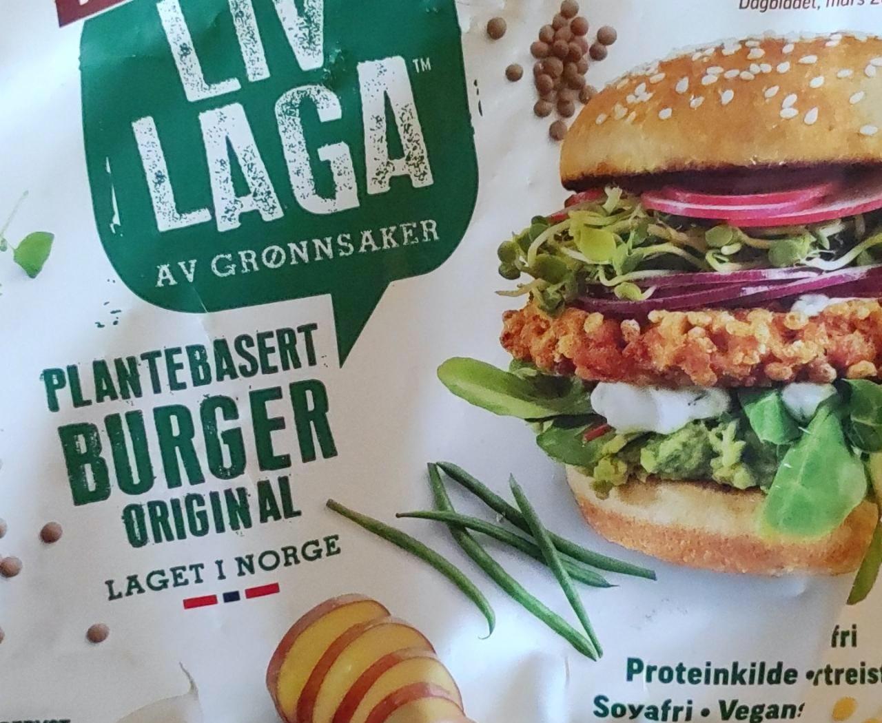 Fotografie - Plantebasert Burger Liv Laga