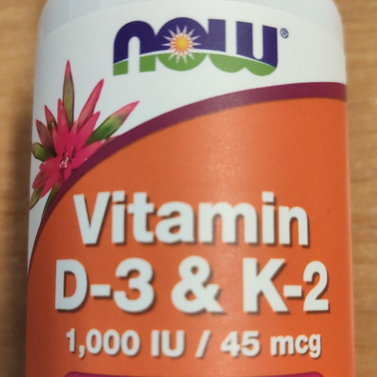 Fotografie - Vitamin D3 & K2 now