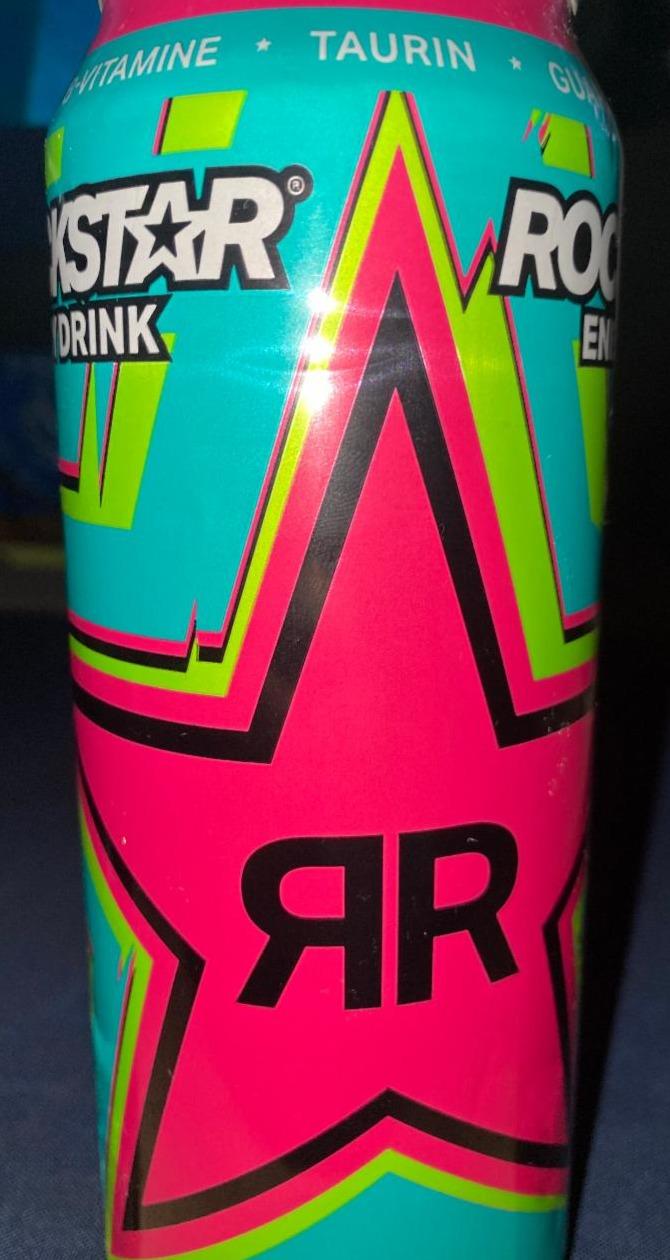 Fotografie - Energy Drink Sour Apple Rockstar