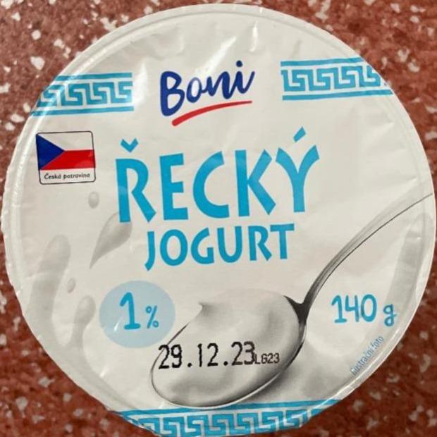 Fotografie - Řecký jogurt 1% Boni