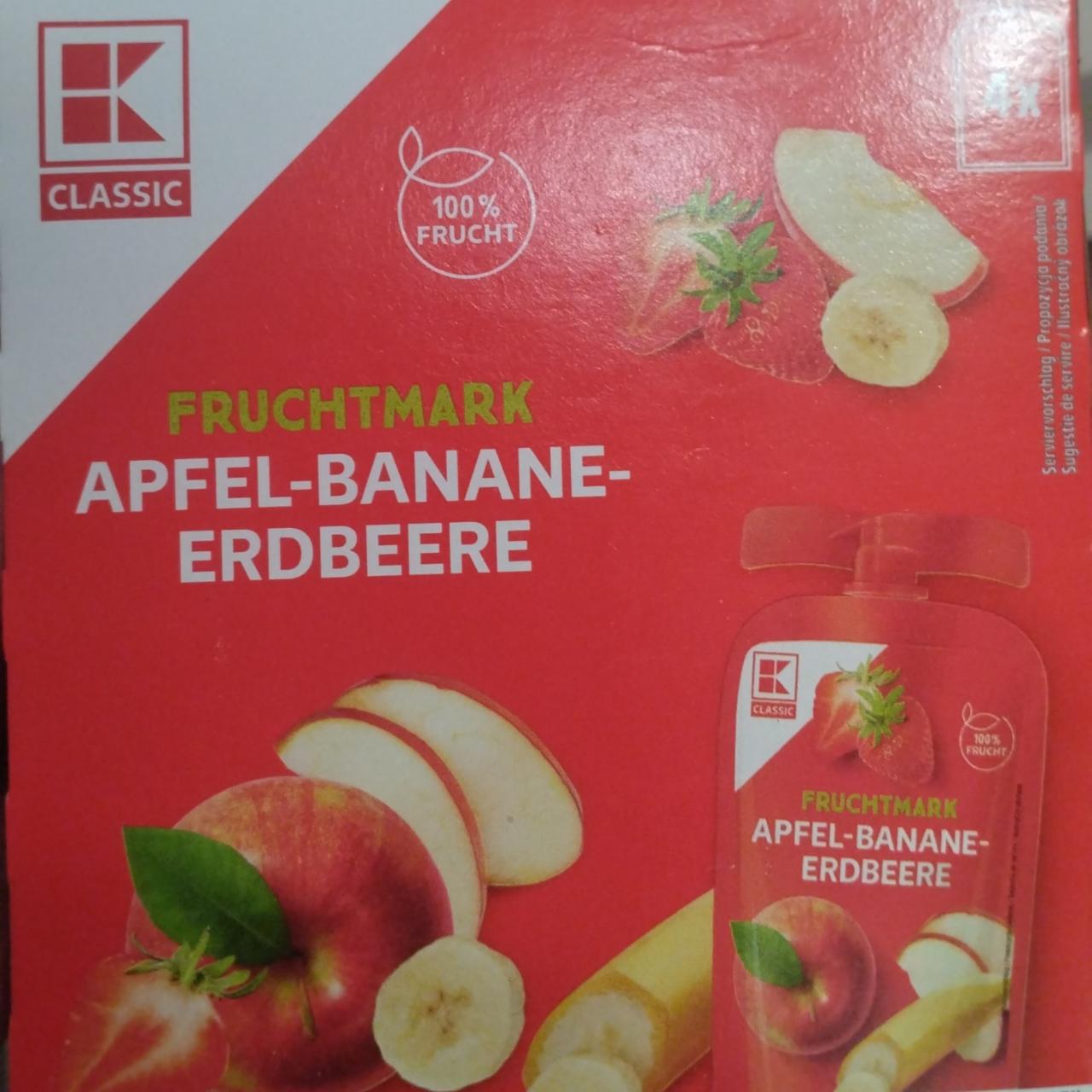 Fotografie - Fruchtmark Apfel-Erdbeere-Banane K-Classic