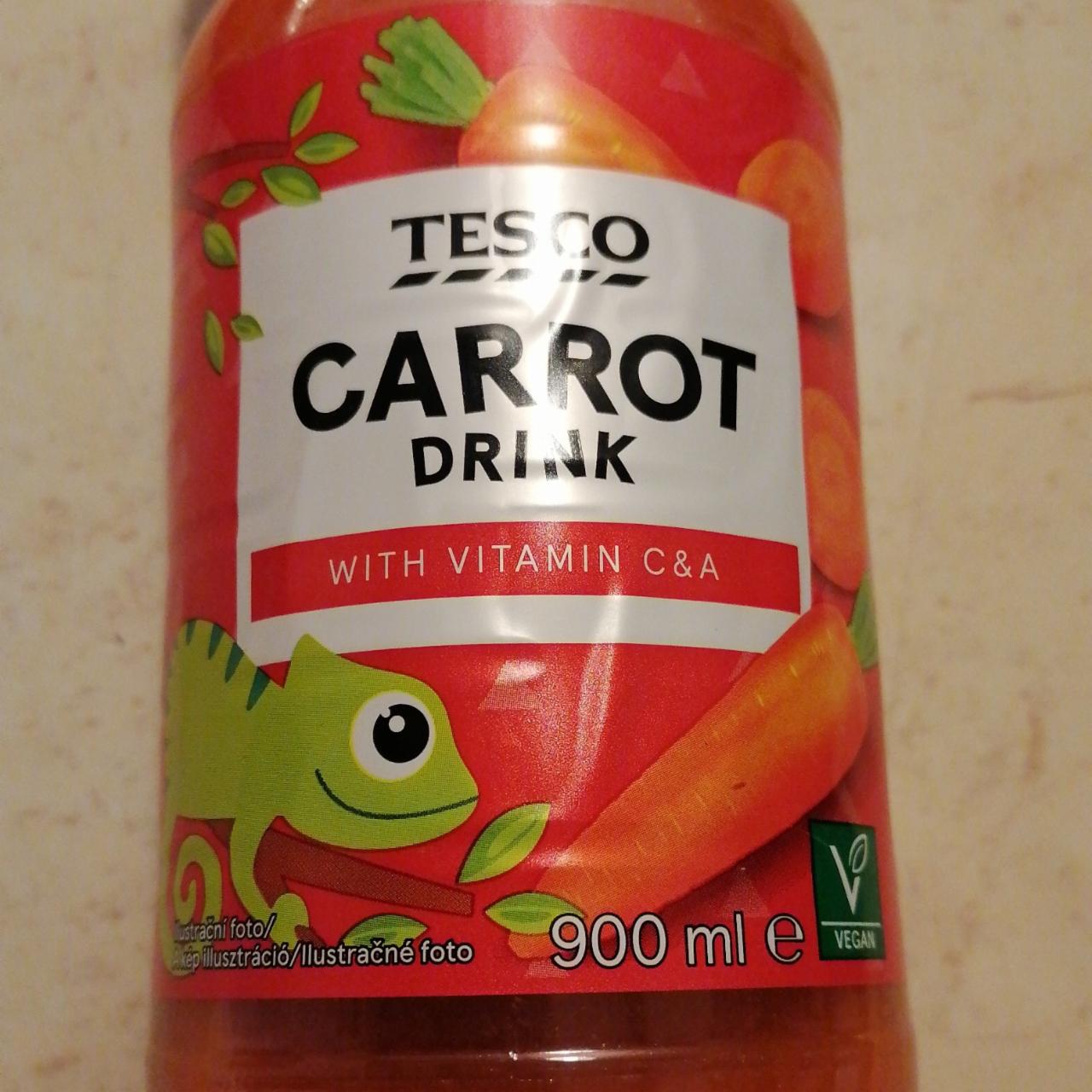 Fotografie - Carrot drink Tesco