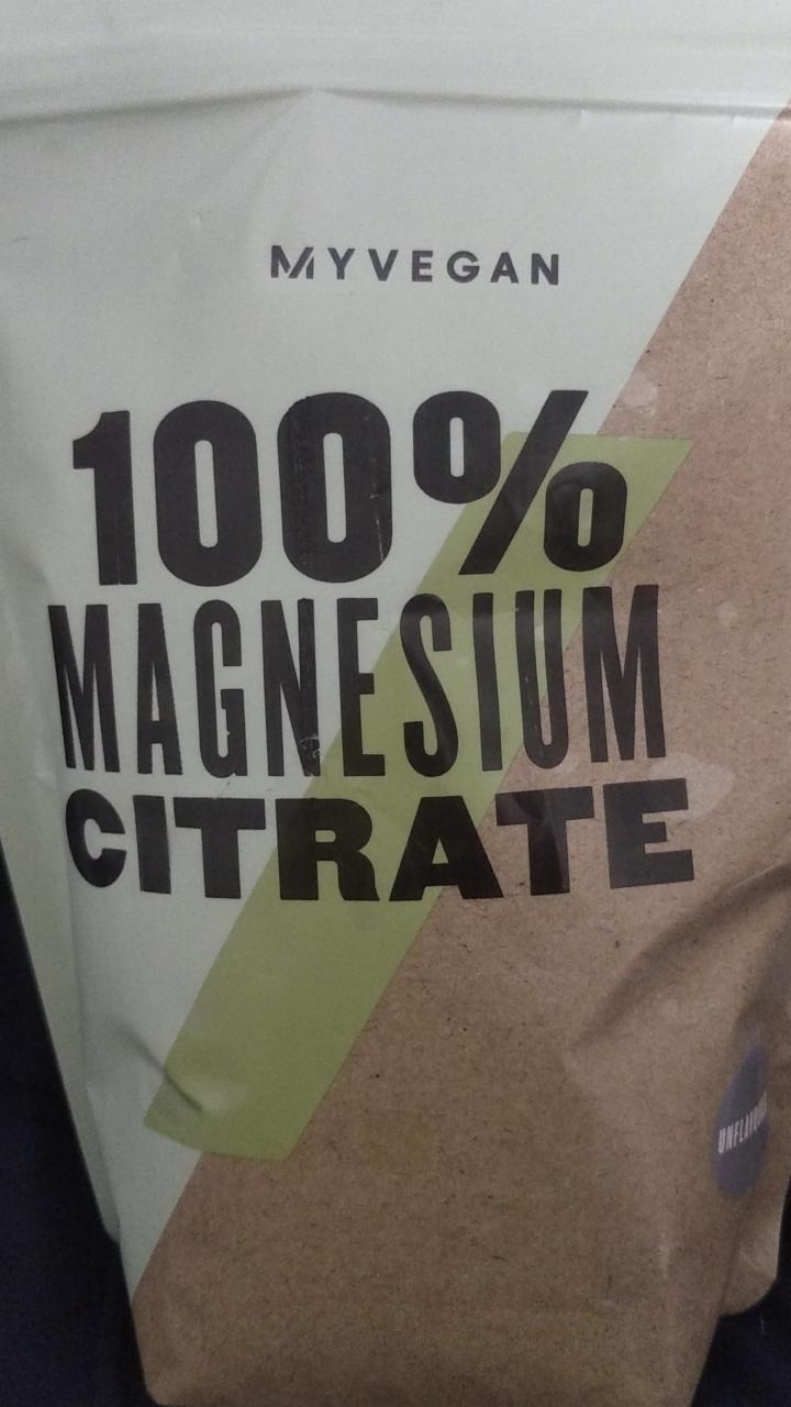 Fotografie - 100% Magnesium Citrate MyVegan