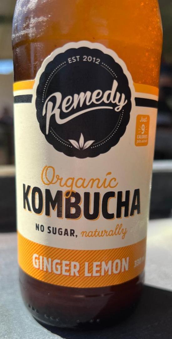 Fotografie - Organic Kombucha Ginger Lemon Remedy
