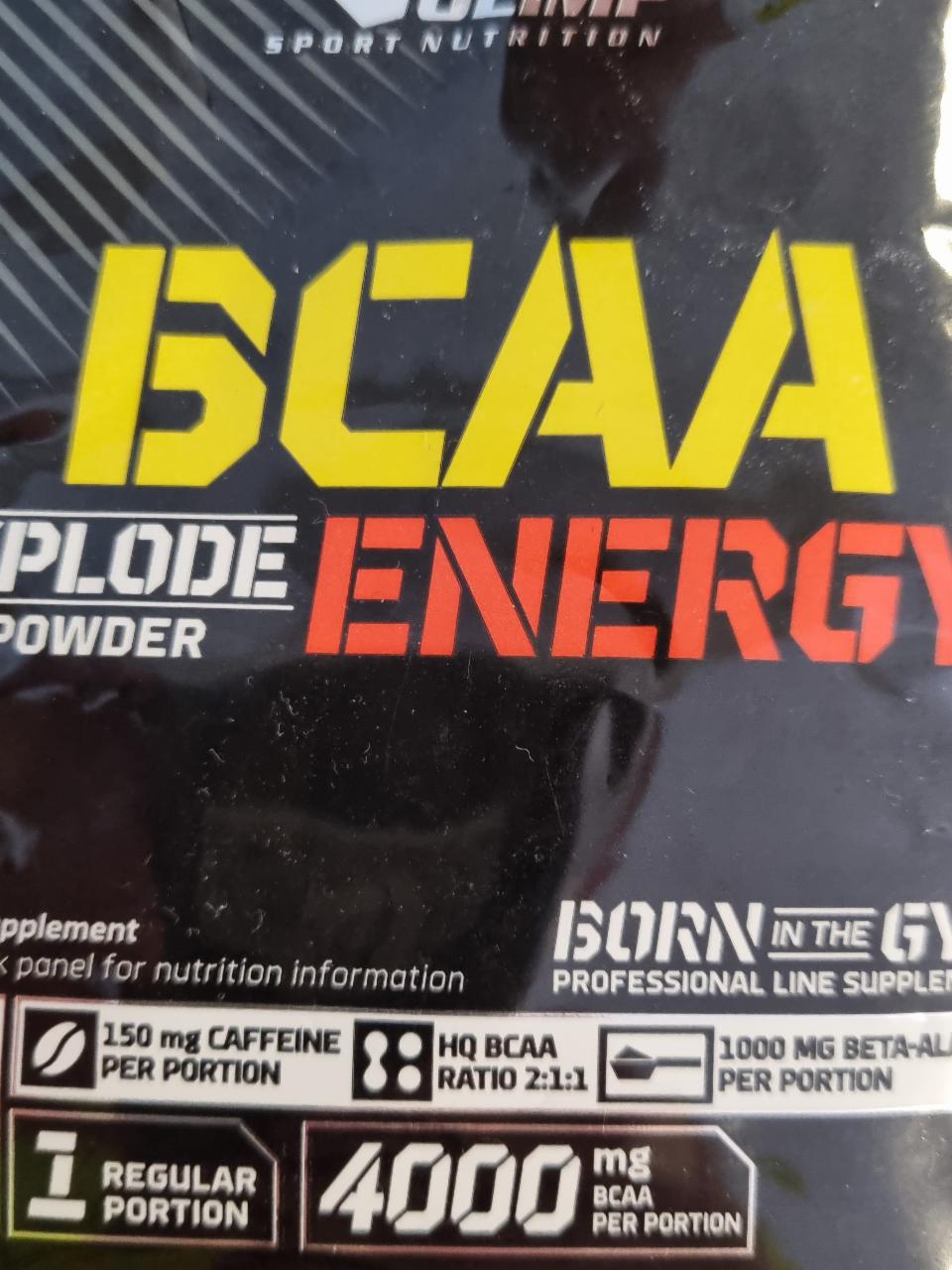 Fotografie - BCAA Xplode Energy powder Olimp sport nutrition