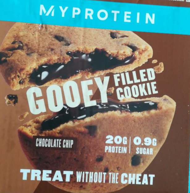 Fotografie - Gooey filled cookie chocolate chip Myprotein