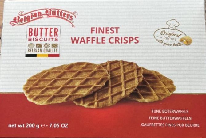 Fotografie - Finest waffle crisps Belgian Butters