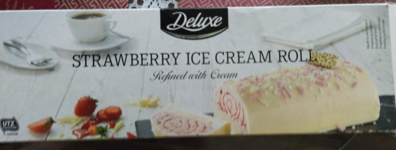 Fotografie - Strawberry Ice Cream roll - Deluxe