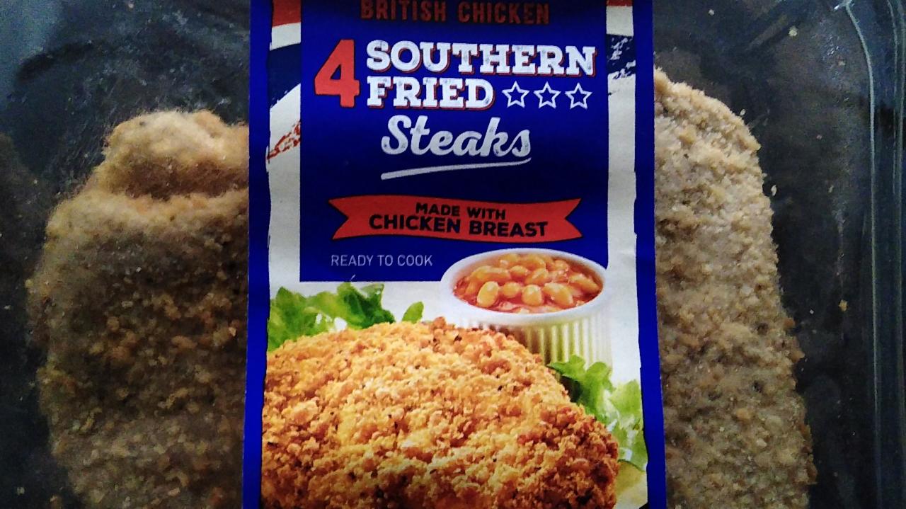 Fotografie - 4 Southern Fried Chicken Steaks Asda