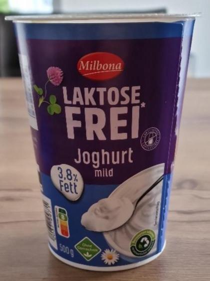 Fotografie - Lactose free Joghurt mild Milbona